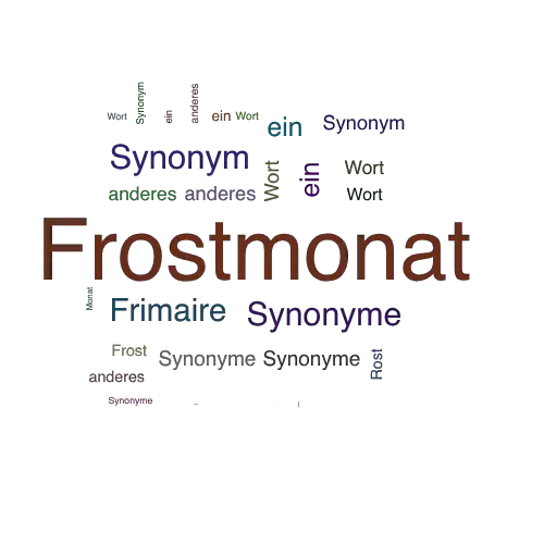 Ein anderes Wort für Frostmonat - Synonym Frostmonat