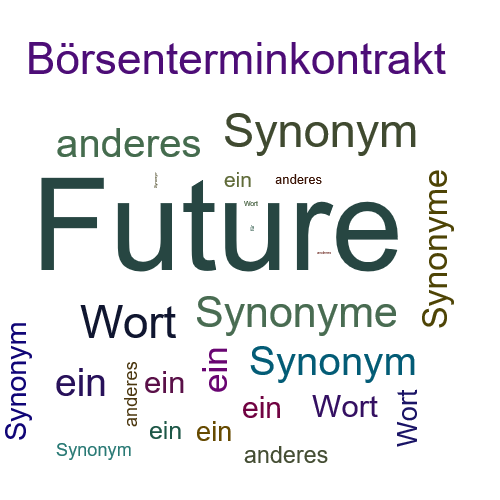 Ein anderes Wort für Future - Synonym Future