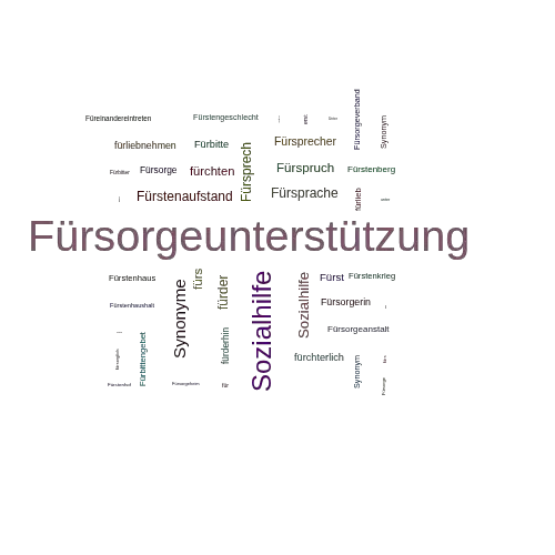 Ein anderes Wort für Fürsorgeunterstützung - Synonym Fürsorgeunterstützung
