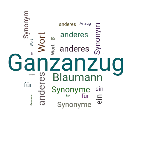 Ein anderes Wort für Ganzanzug - Synonym Ganzanzug