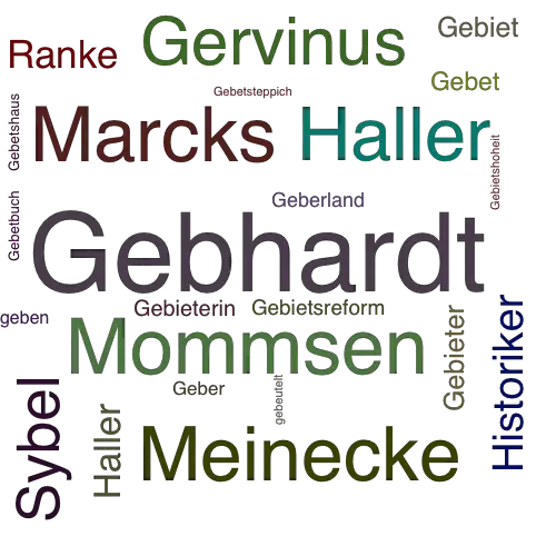 Ein anderes Wort für Gebhardt - Synonym Gebhardt