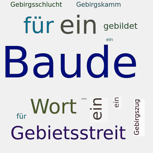 Ein anderes Wort für Gebirgshütte - Synonym Gebirgshütte