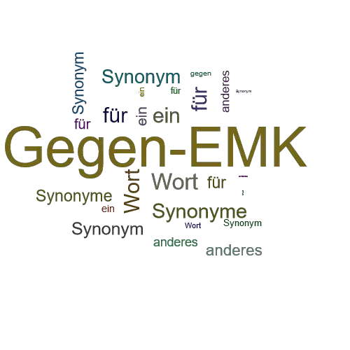 Ein anderes Wort für Gegen-EMK - Synonym Gegen-EMK