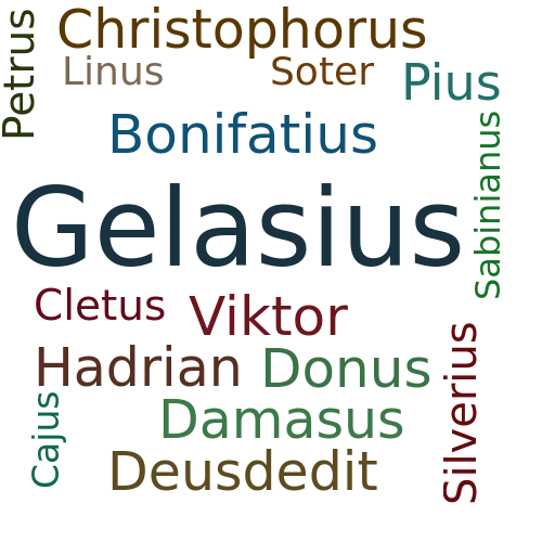 Ein anderes Wort für Gelasius - Synonym Gelasius