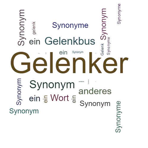 Ein anderes Wort für Gelenker - Synonym Gelenker