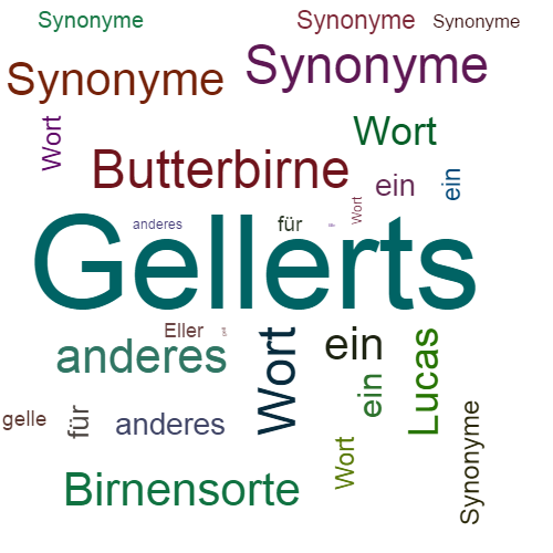 Ein anderes Wort für Gellerts - Synonym Gellerts