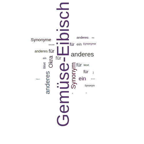 Ein anderes Wort für Gemüse-Eibisch - Synonym Gemüse-Eibisch