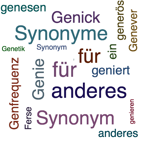 Ein anderes Wort für Genfersee - Synonym Genfersee