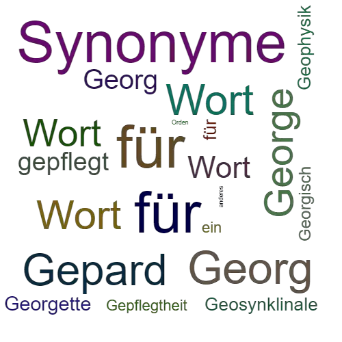 Ein anderes Wort für Georgsorden - Synonym Georgsorden