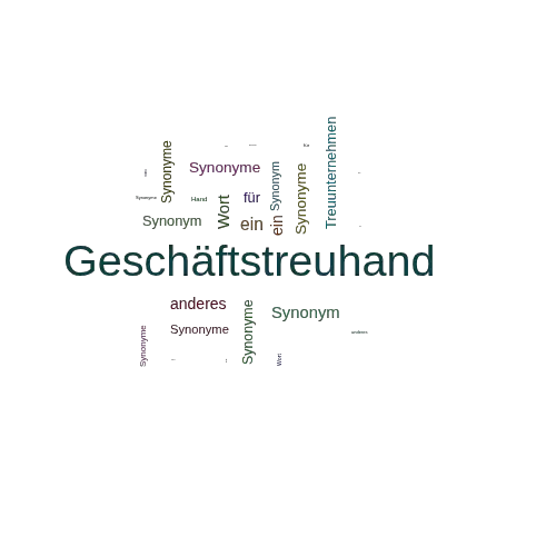 Ein anderes Wort für Geschäftstreuhand - Synonym Geschäftstreuhand