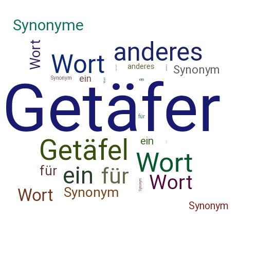 Ein anderes Wort für Getäfer - Synonym Getäfer