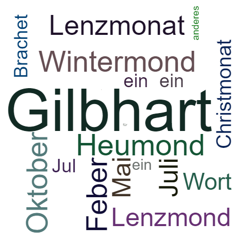 Ein anderes Wort für Gilbhart - Synonym Gilbhart