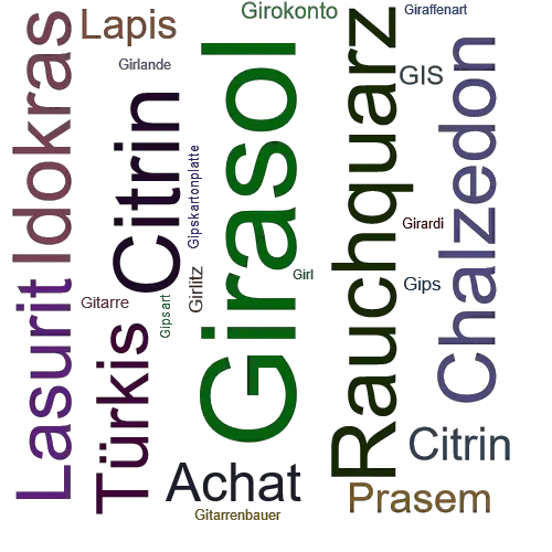 Ein anderes Wort für Girasol - Synonym Girasol