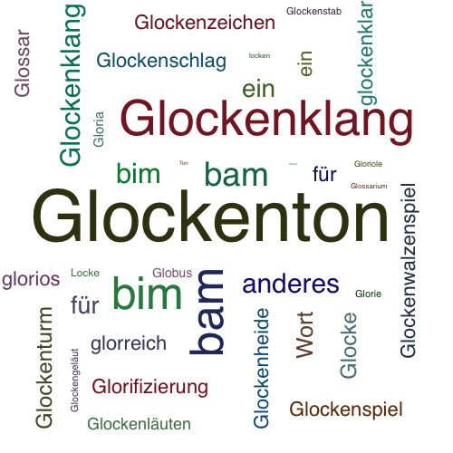 Ein anderes Wort für Glockenton - Synonym Glockenton