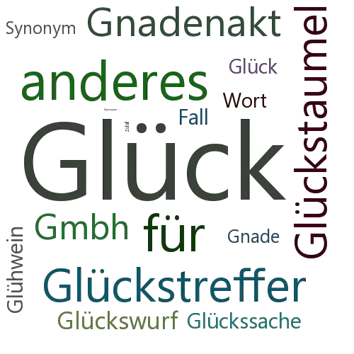 Ein anderes Wort für Glückszufall - Synonym Glückszufall