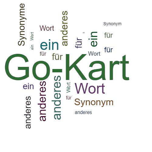 Ein anderes Wort für Go-Kart - Synonym Go-Kart