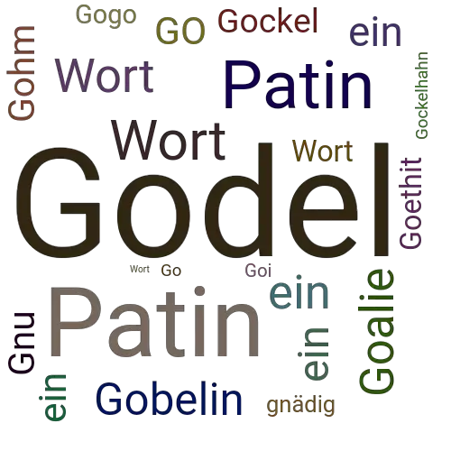 Ein anderes Wort für Godel - Synonym Godel