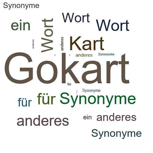 Ein anderes Wort für Gokart - Synonym Gokart