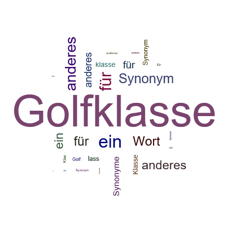 Ein anderes Wort für Golfklasse - Synonym Golfklasse
