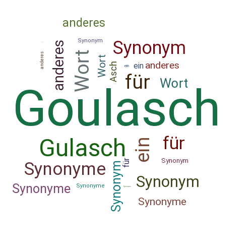Ein anderes Wort für Goulasch - Synonym Goulasch