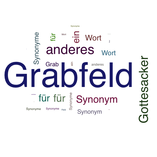 Ein anderes Wort für Grabfeld - Synonym Grabfeld
