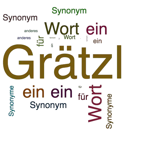 Ein anderes Wort für Grätzl - Synonym Grätzl