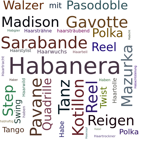 Ein anderes Wort für Habanera - Synonym Habanera