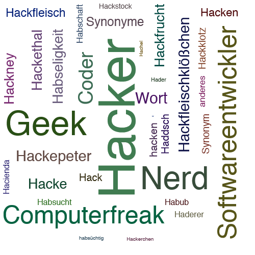 Ein anderes Wort für Hacker - Synonym Hacker