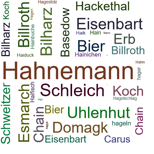 Ein anderes Wort für Hahnemann - Synonym Hahnemann