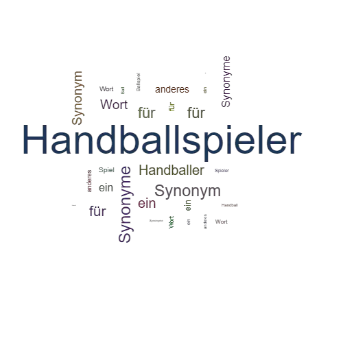 Ein anderes Wort für Handballspieler - Synonym Handballspieler