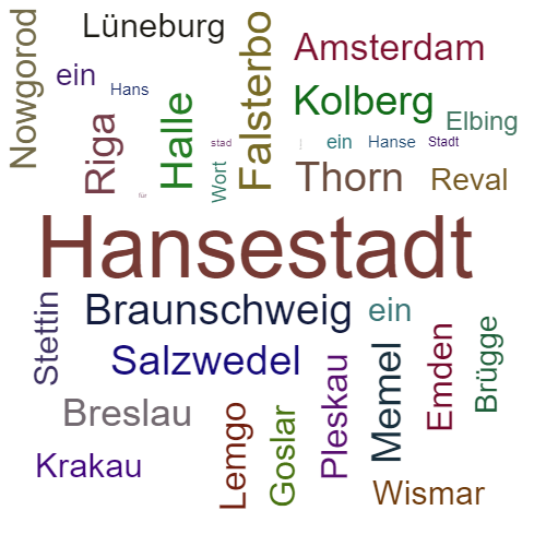 Ein anderes Wort für Hansestadt - Synonym Hansestadt