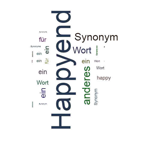 Ein anderes Wort für Happyend - Synonym Happyend