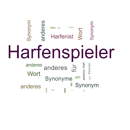Ein anderes Wort für Harfenspieler - Synonym Harfenspieler