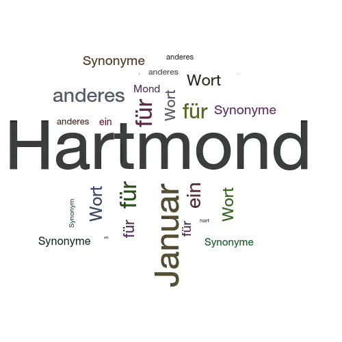 Ein anderes Wort für Hartmond - Synonym Hartmond