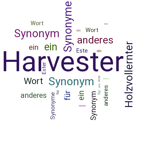 Ein anderes Wort für Harvester - Synonym Harvester