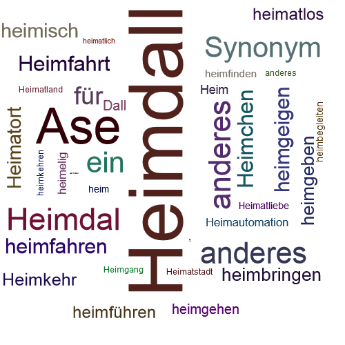 Ein anderes Wort für Heimdall - Synonym Heimdall