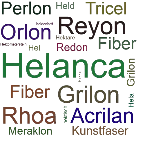 Ein anderes Wort für Helanca - Synonym Helanca