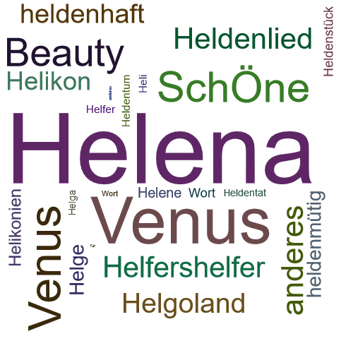 Ein anderes Wort für Helena - Synonym Helena
