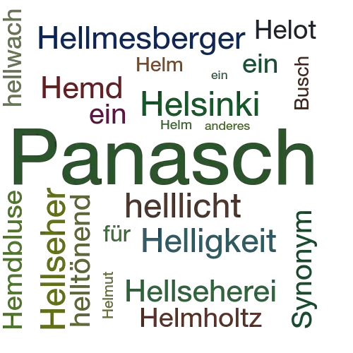 Ein anderes Wort für Helmbusch - Synonym Helmbusch
