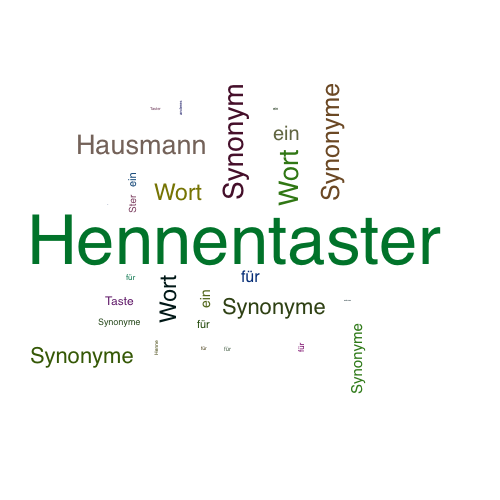 Ein anderes Wort für Hennentaster - Synonym Hennentaster