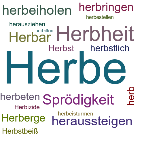 Ein anderes Wort für Herbe - Synonym Herbe