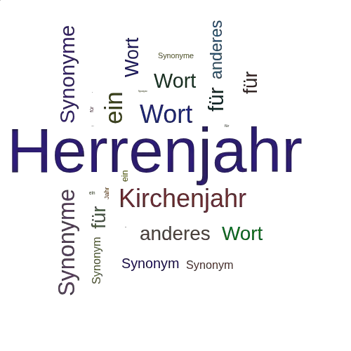 Ein anderes Wort für Herrenjahr - Synonym Herrenjahr