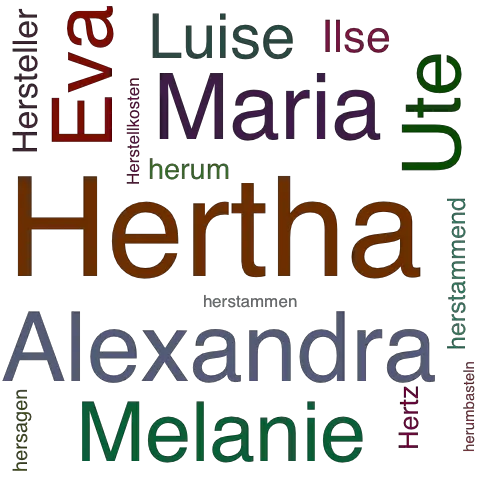 Ein anderes Wort für Hertha - Synonym Hertha