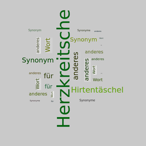 Ein anderes Wort für Herzkreitsche - Synonym Herzkreitsche