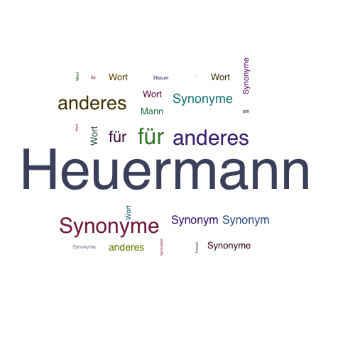 Ein anderes Wort für Heuermann - Synonym Heuermann