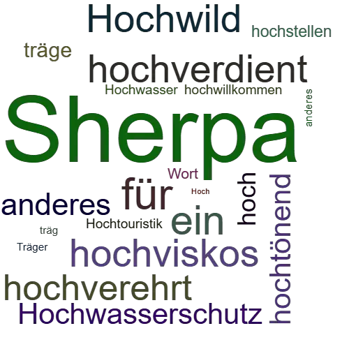 Ein anderes Wort für Hochträger - Synonym Hochträger