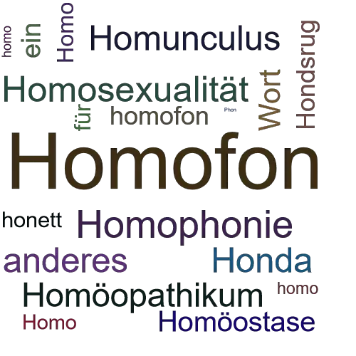 Ein anderes Wort für Homophon - Synonym Homophon