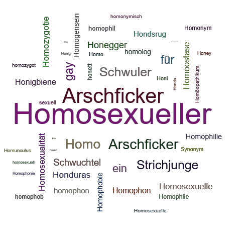 Ein anderes Wort für Homosexueller - Synonym Homosexueller
