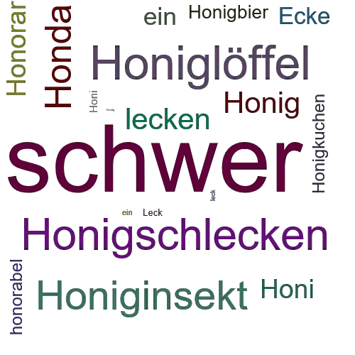 Ein anderes Wort für Honiglecken - Synonym Honiglecken