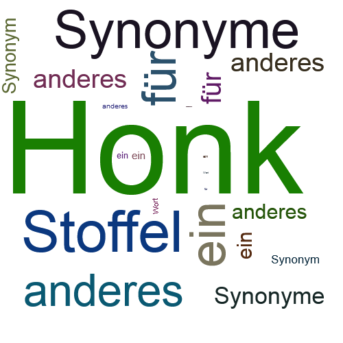Ein anderes Wort für Honk - Synonym Honk